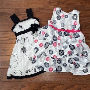 Pair of 3T Girl’s Sunday Dresses